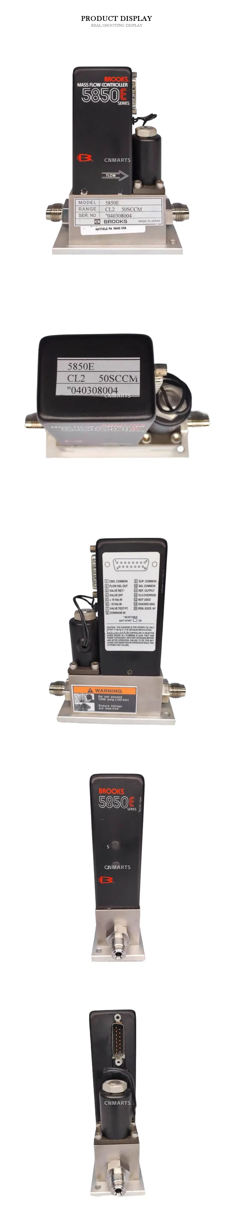 BROOKS 5850E Mass Flow Controller Description