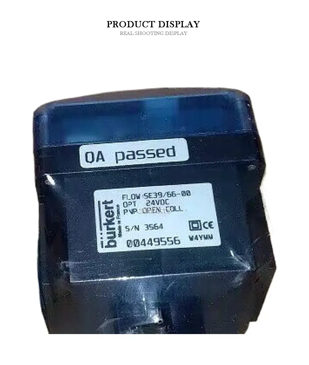 Burkert SE39/66-00 Flow Transmitter Description