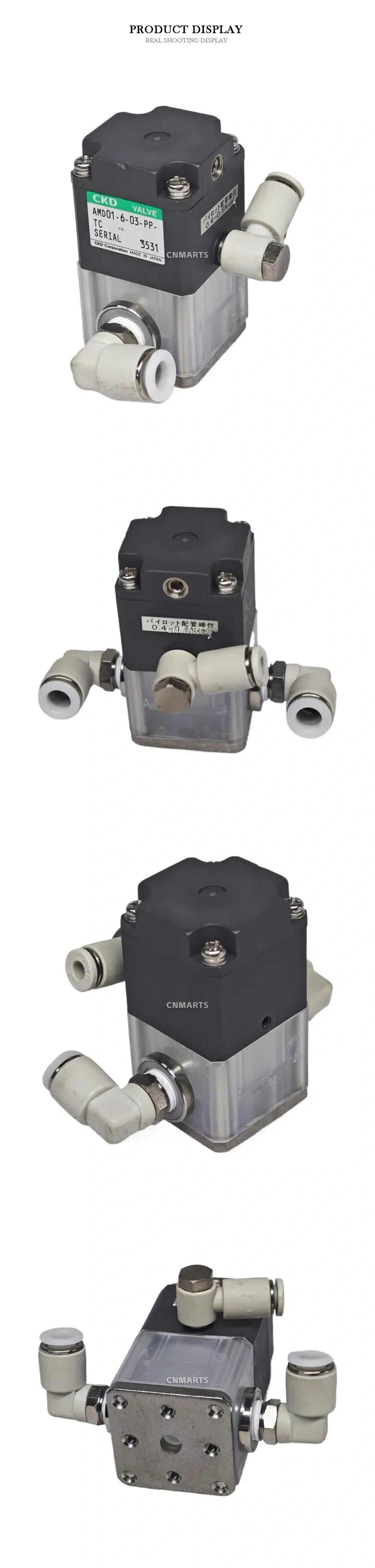 CKD AMD01-6-03-PP- Pneumatic Solenoid Valve Description