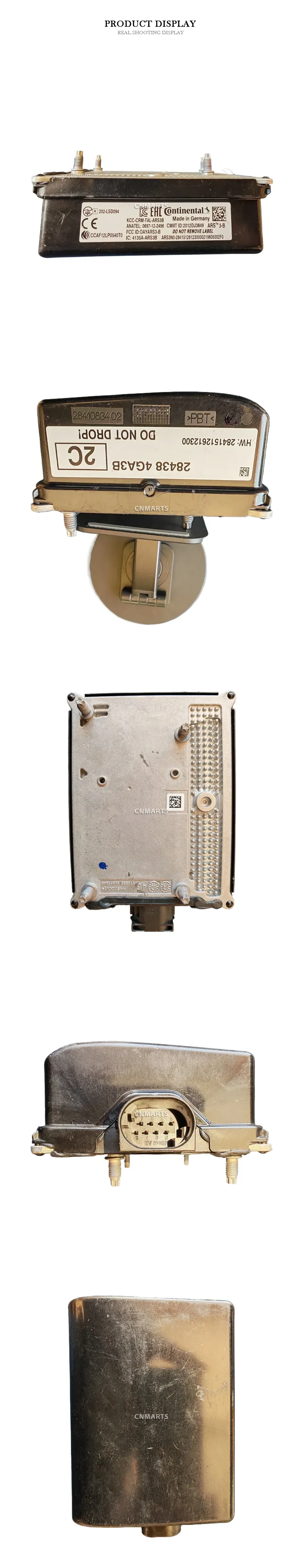 Continental ARS 3.B Automotive Radar Sensor Description