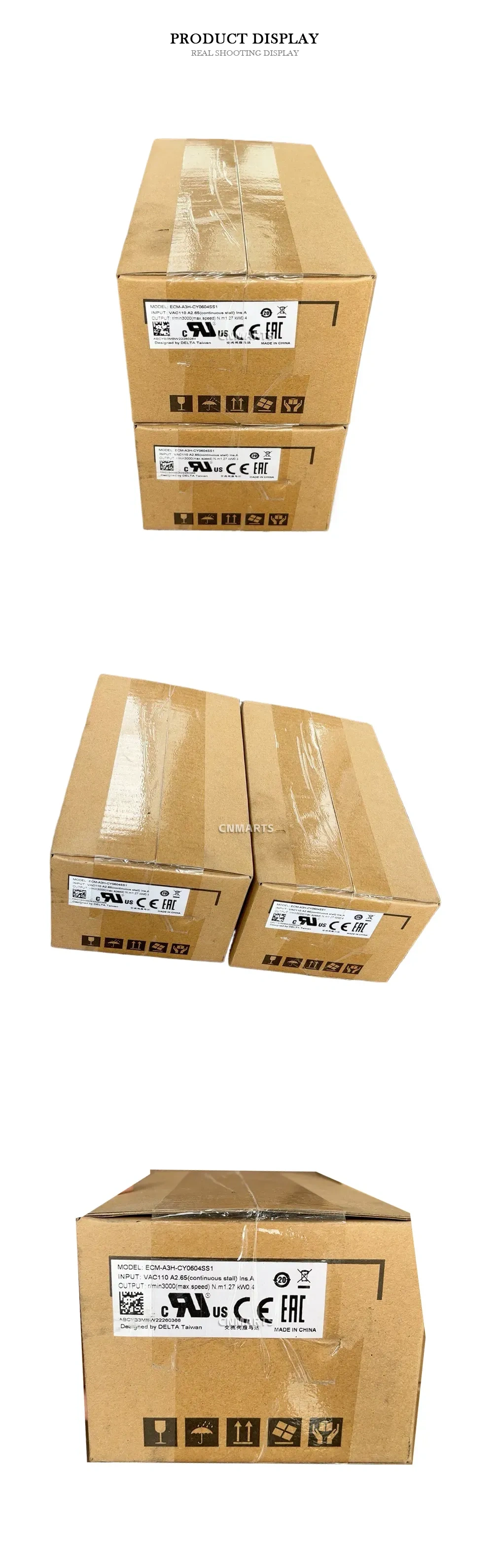 Delta ECM-A3H-CY0604SS1 AC Servo Motor Description