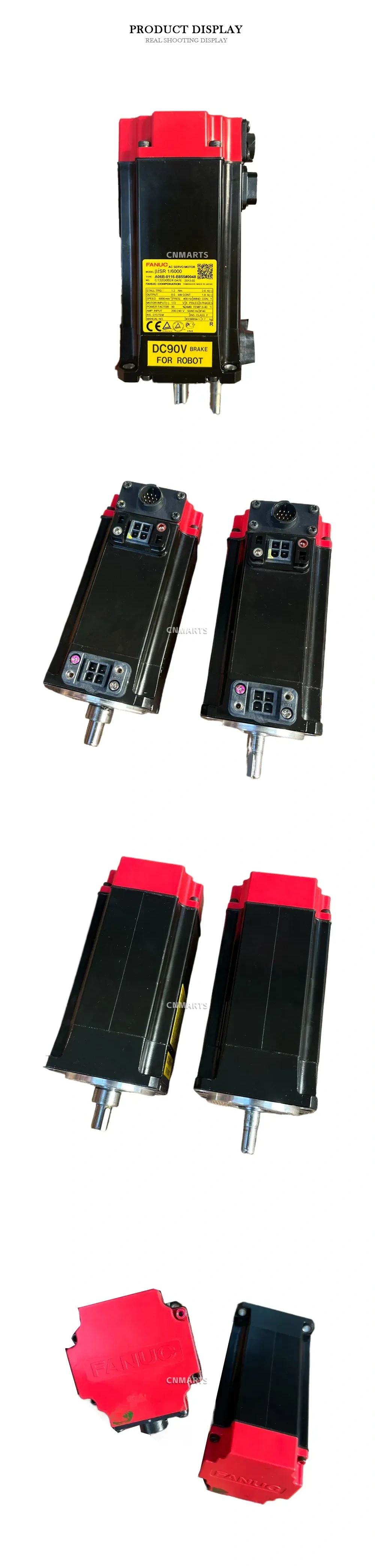 FANUC βiSR 1/6000 AC Servo Motor Description