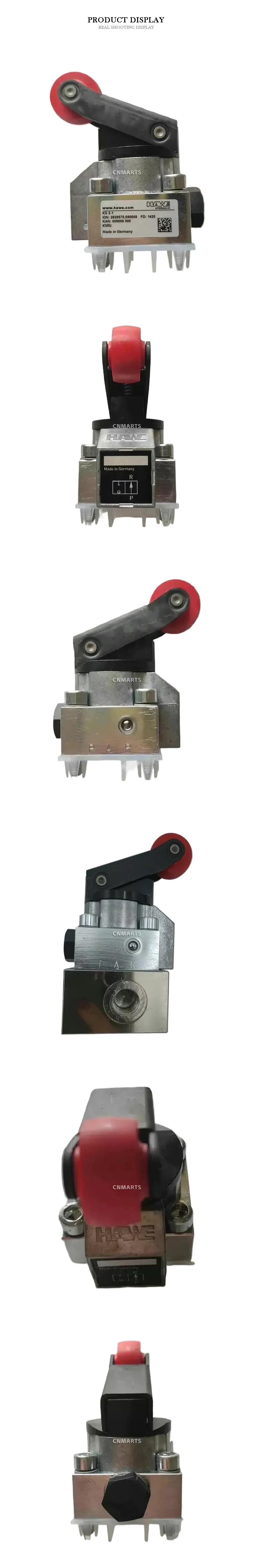HAWE KS 2-1 Hydraulic Roller Lever Valve Description