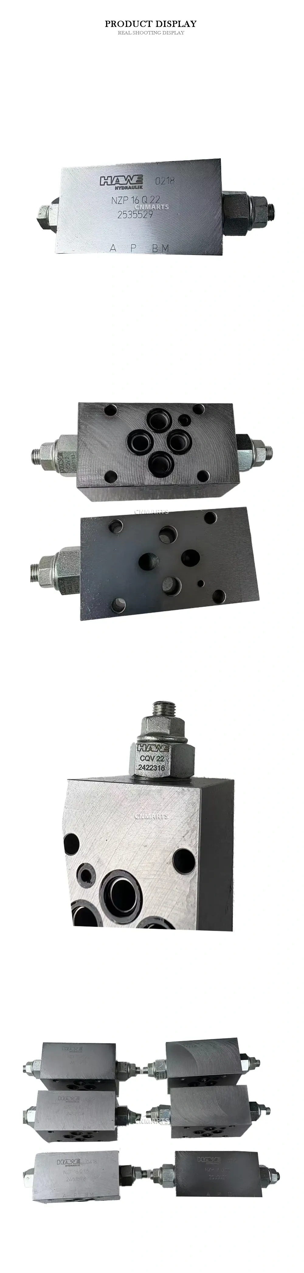 HAWE NZP 16 Q 22 Hydraulic Manifold Block Description