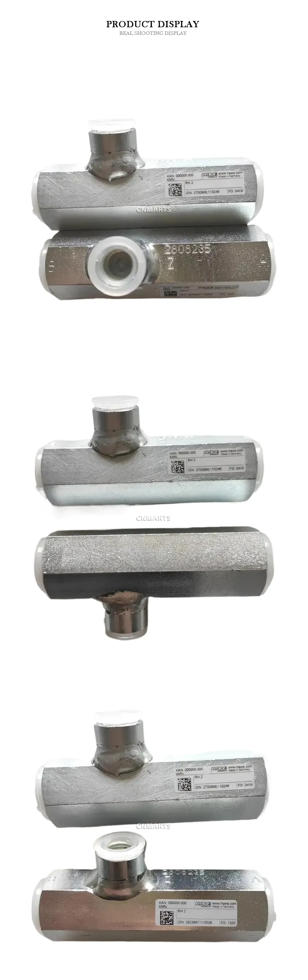 HAWE RH 2 Hydraulic Check Valve Description