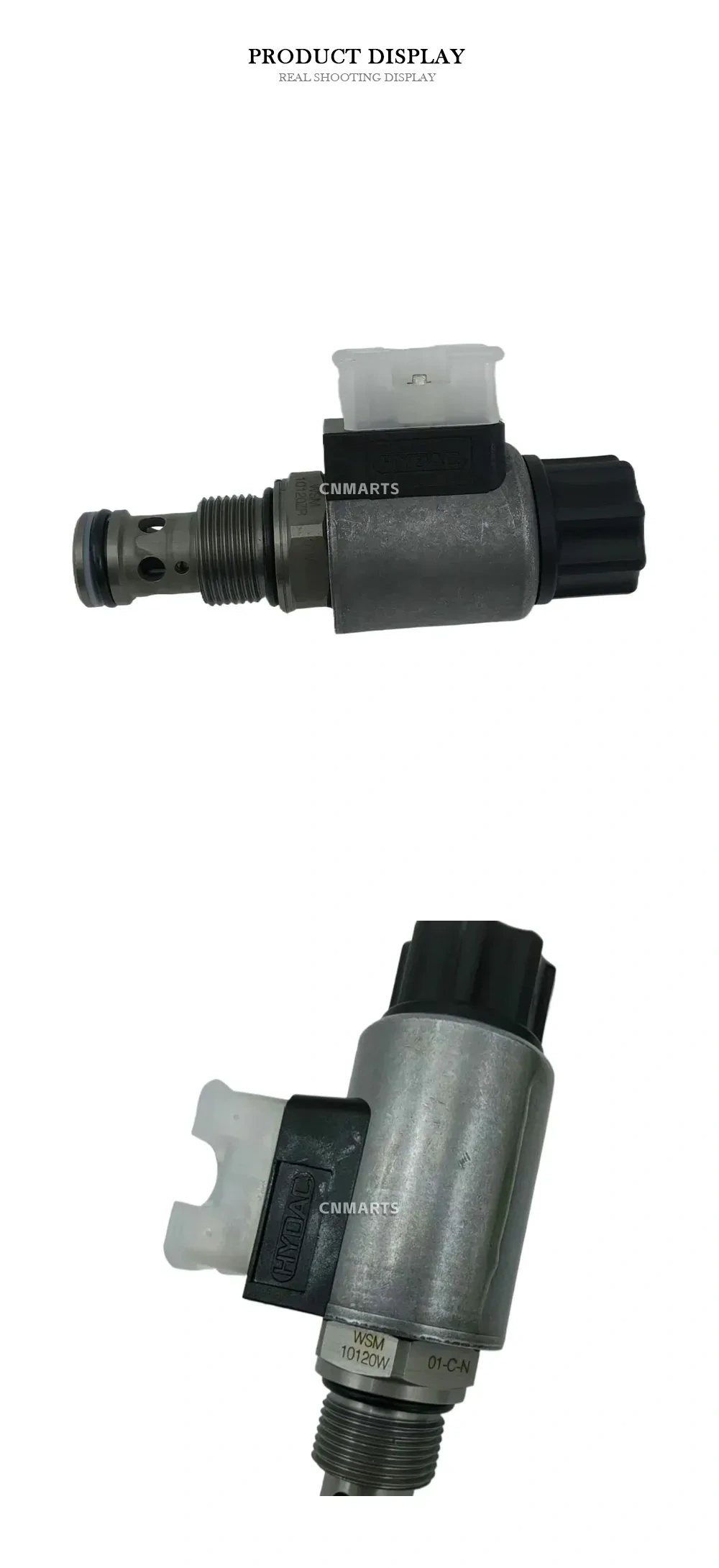 HYDAC WSM 10120W 01-C-N Hydraulic Solenoid Valve Description