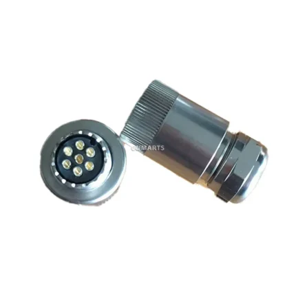 HYLIK E DIN 43 563-BF6-3/PG13.5 6-Pole Cable Connector Socket