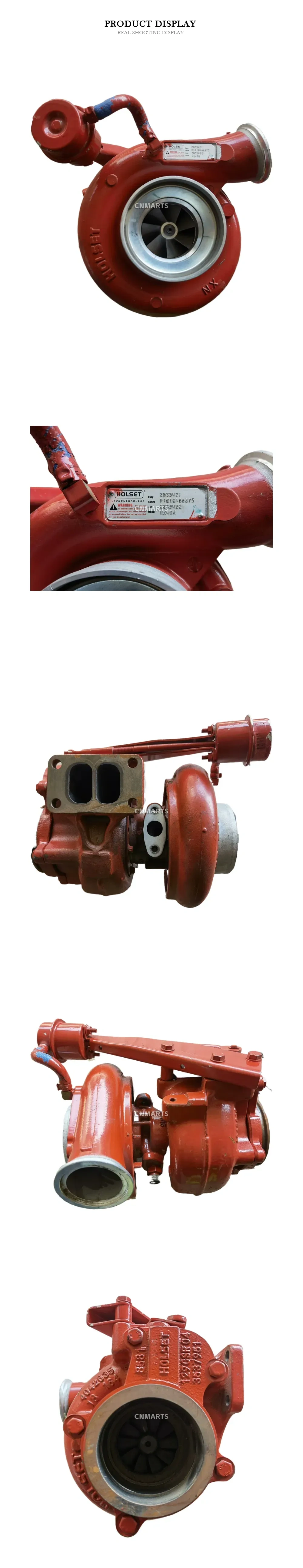 Holset HX40W Turbocharger Description