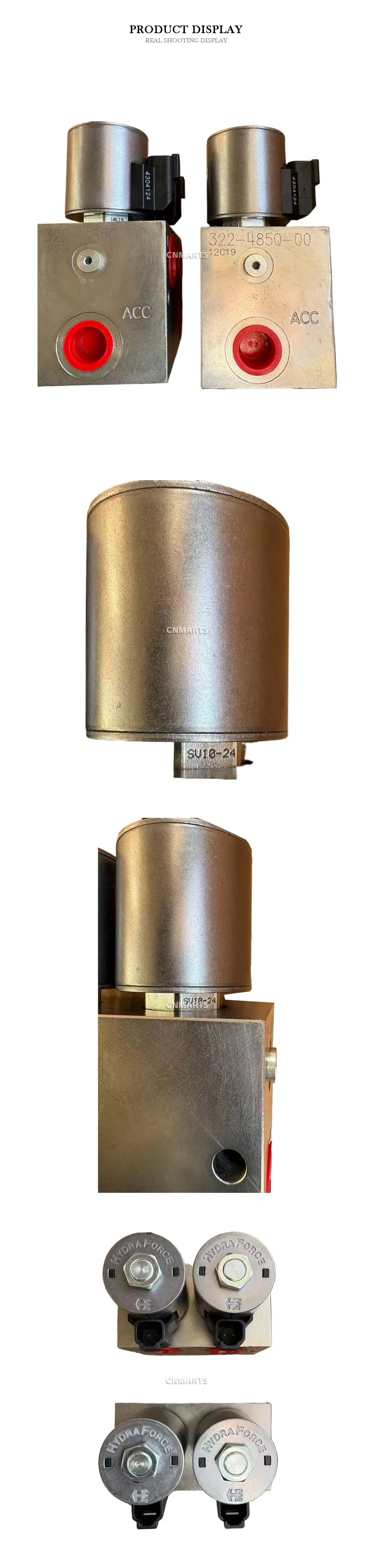 HydraForce 322-4850-00 Hydraulic Solenoid Valve Manifold Description
