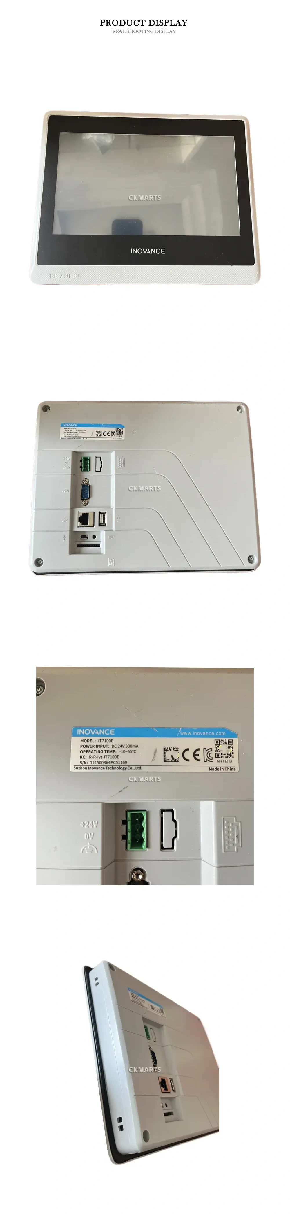 INOVANCE IT7100E Industrial HMI Touch Panel Description