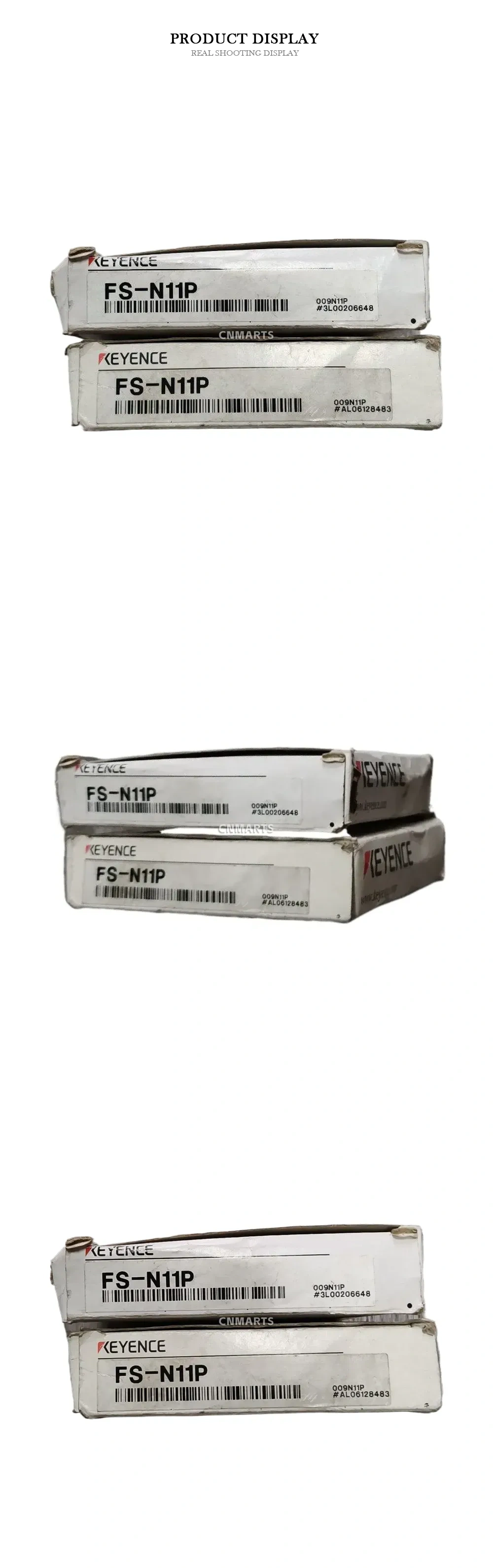 KEYENCE FS-N11P Digital Fiber Unit Description