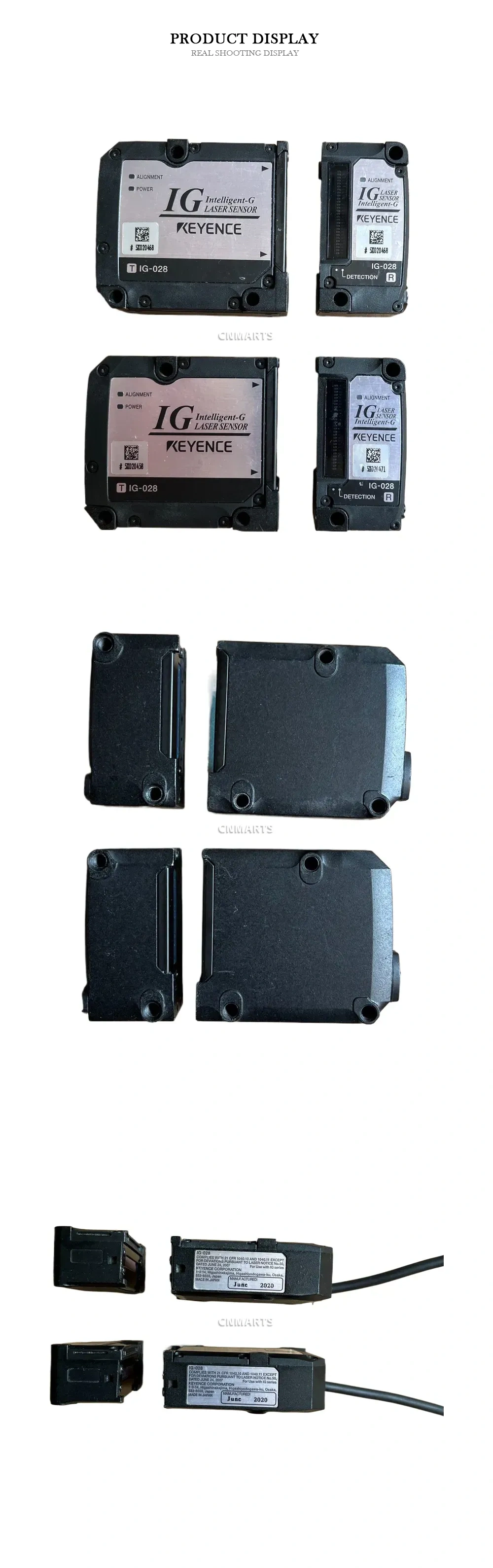 KEYENCE IG-028 Laser Sensor Description