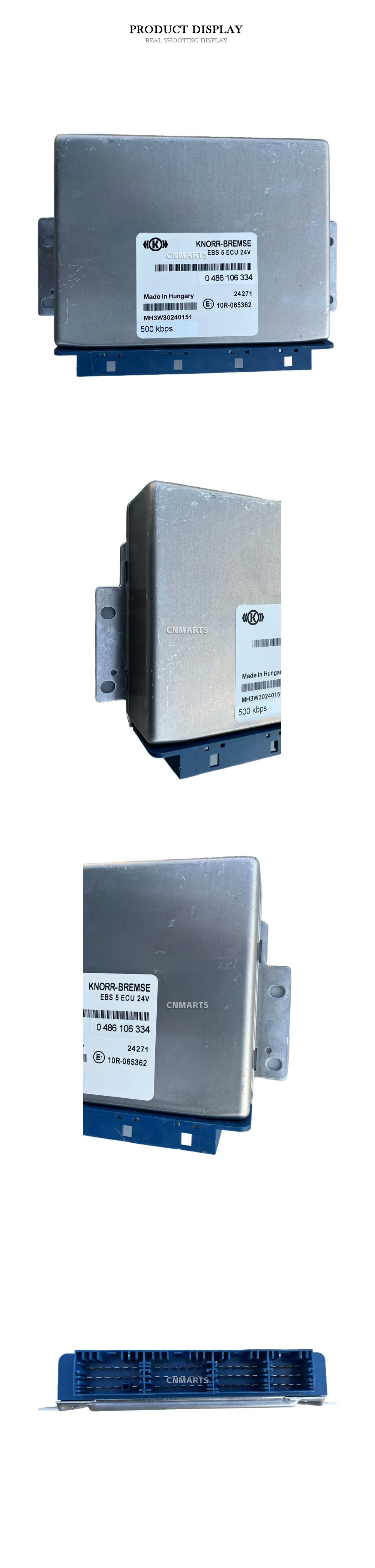 KNORR-BREMSE 0 486 106 334 EBS Electronic Control Unit Description