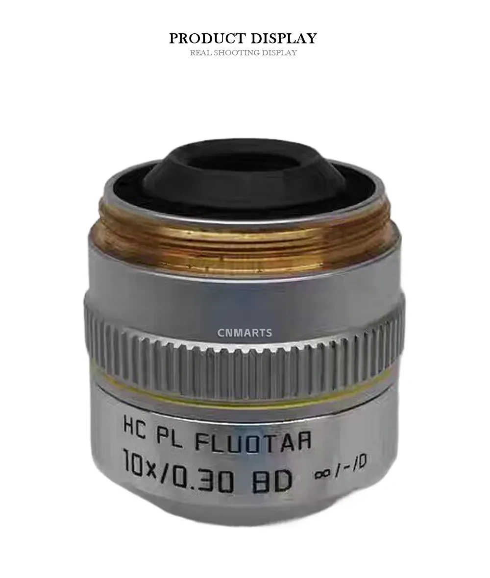 Leica HC PL FLUOTAR 10x/0.30 BD Microscope Objective Lens Description