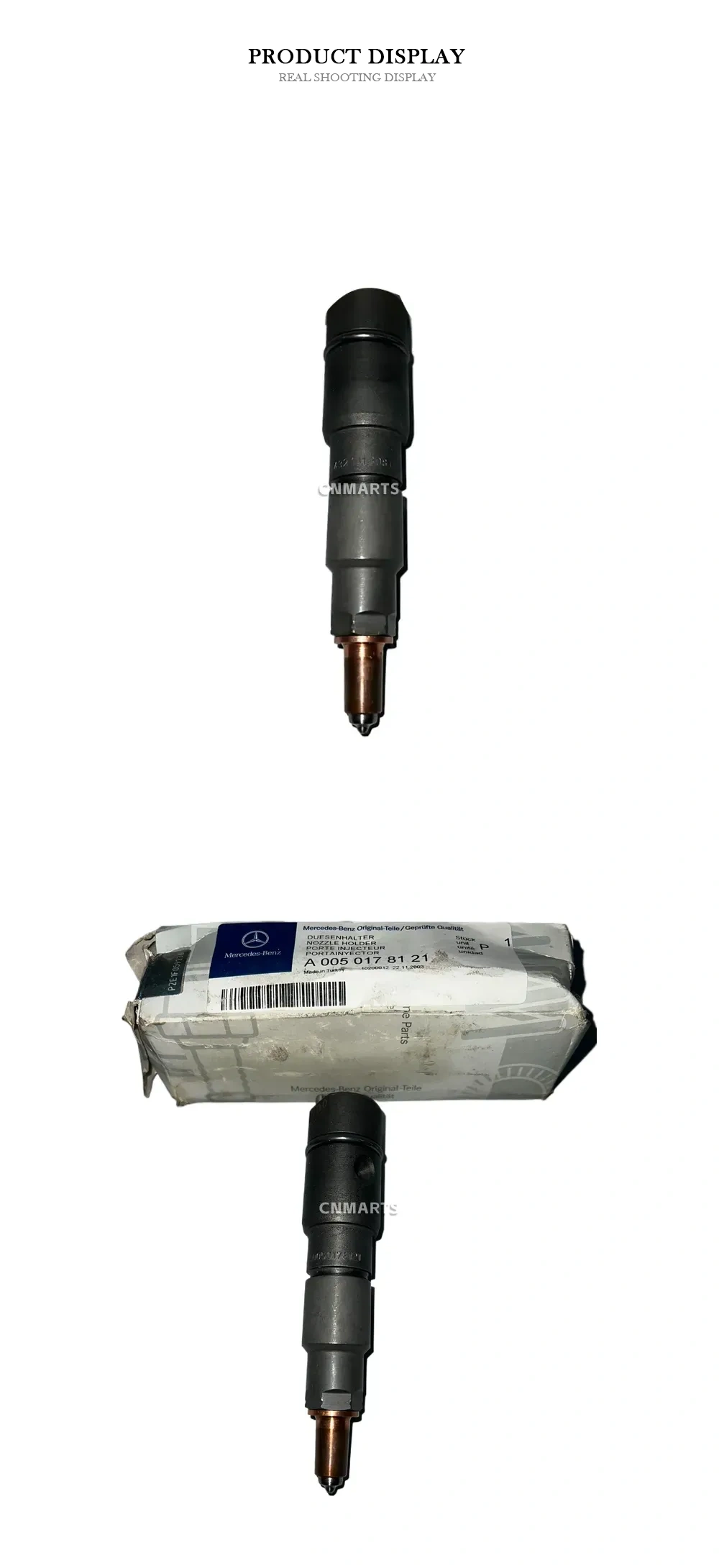 Mercedes-Benz A 005 017 81 21 Diesel Injector Nozzle Holder Description
