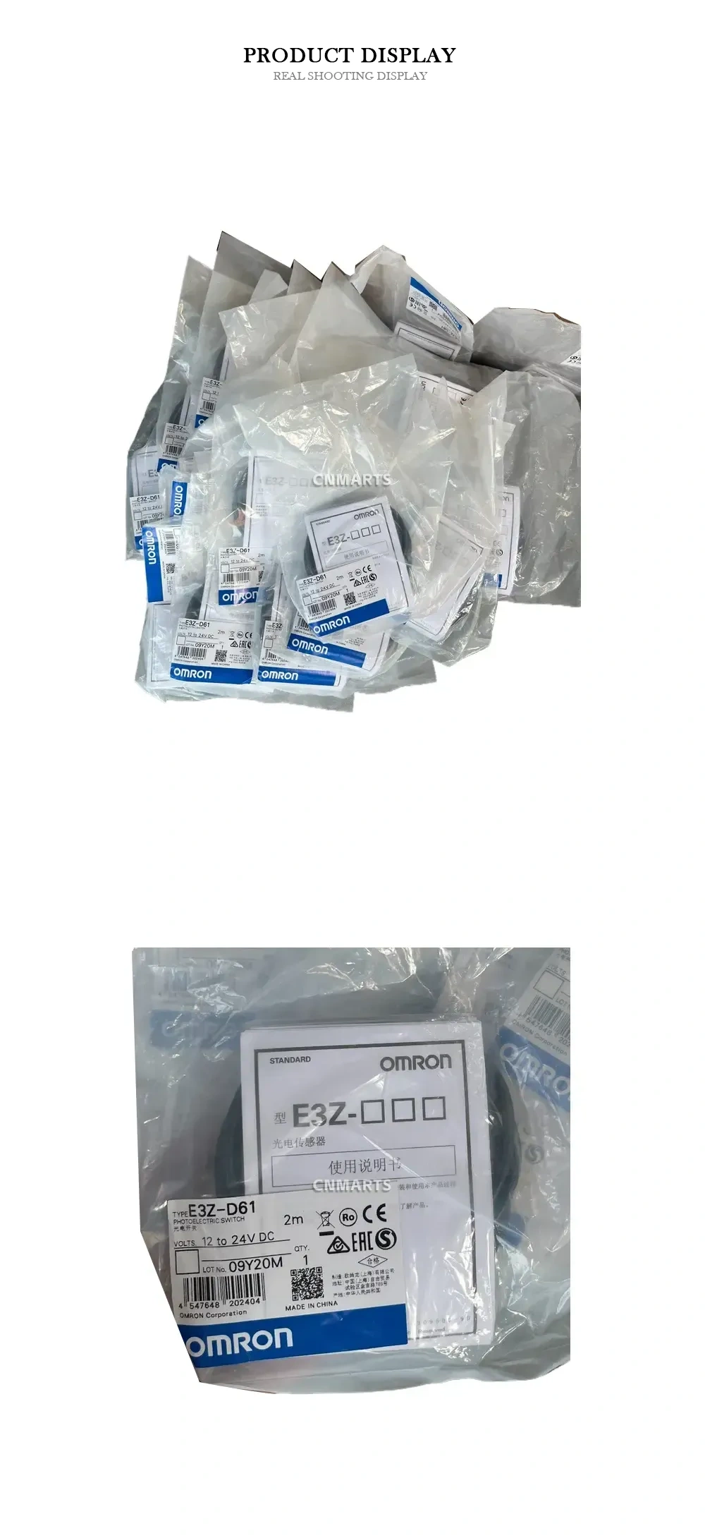 OMRON E3Z-D61 Photoelectric Switch Description