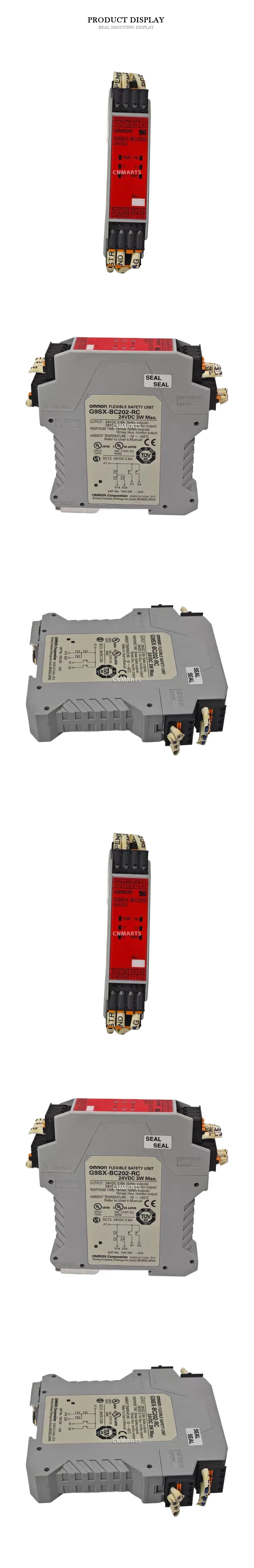 OMRON G9SX-BC202-RC Flexible Safety Unit Description