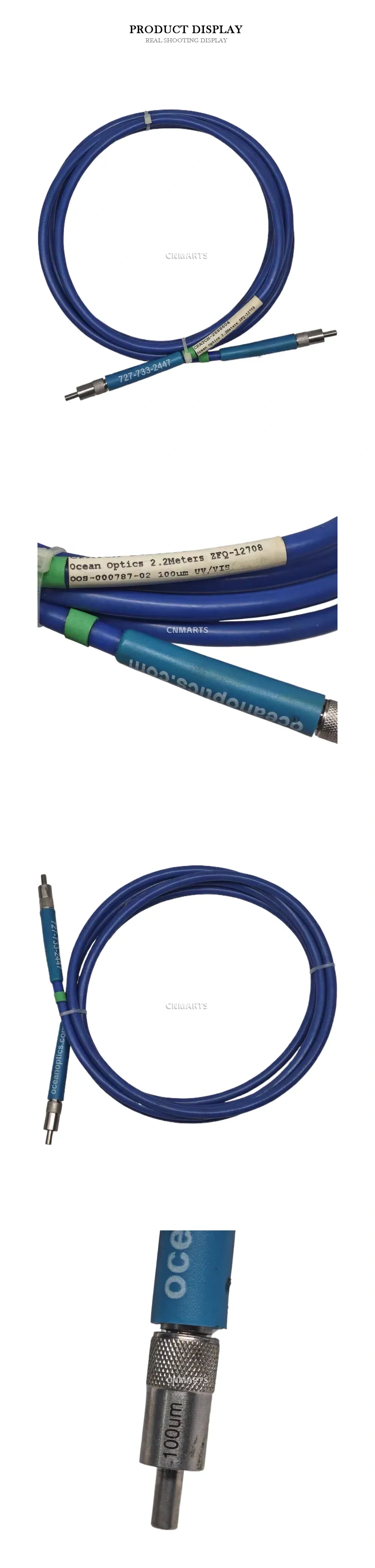 Ocean Optics OOS-000787-02 Fiber Optic Patch Cable Description
