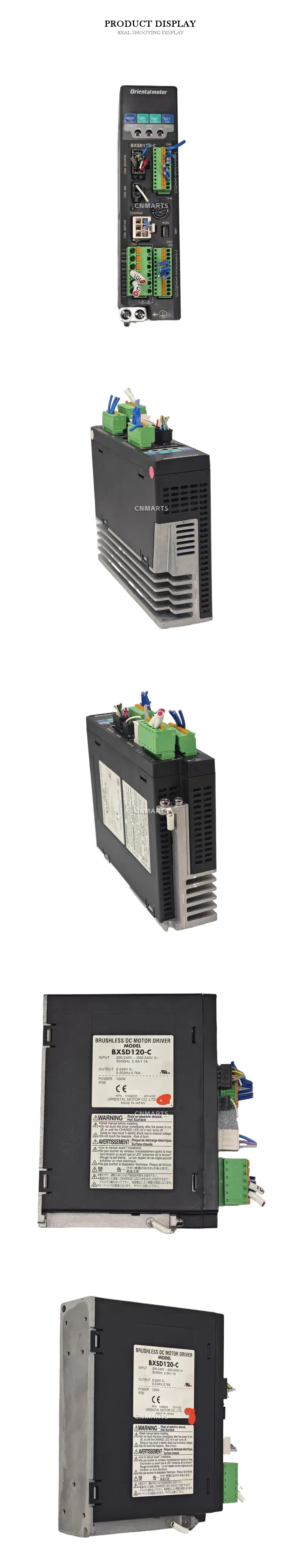 Oriental Motor BXSD120-C Brushless DC Motor Driver Description