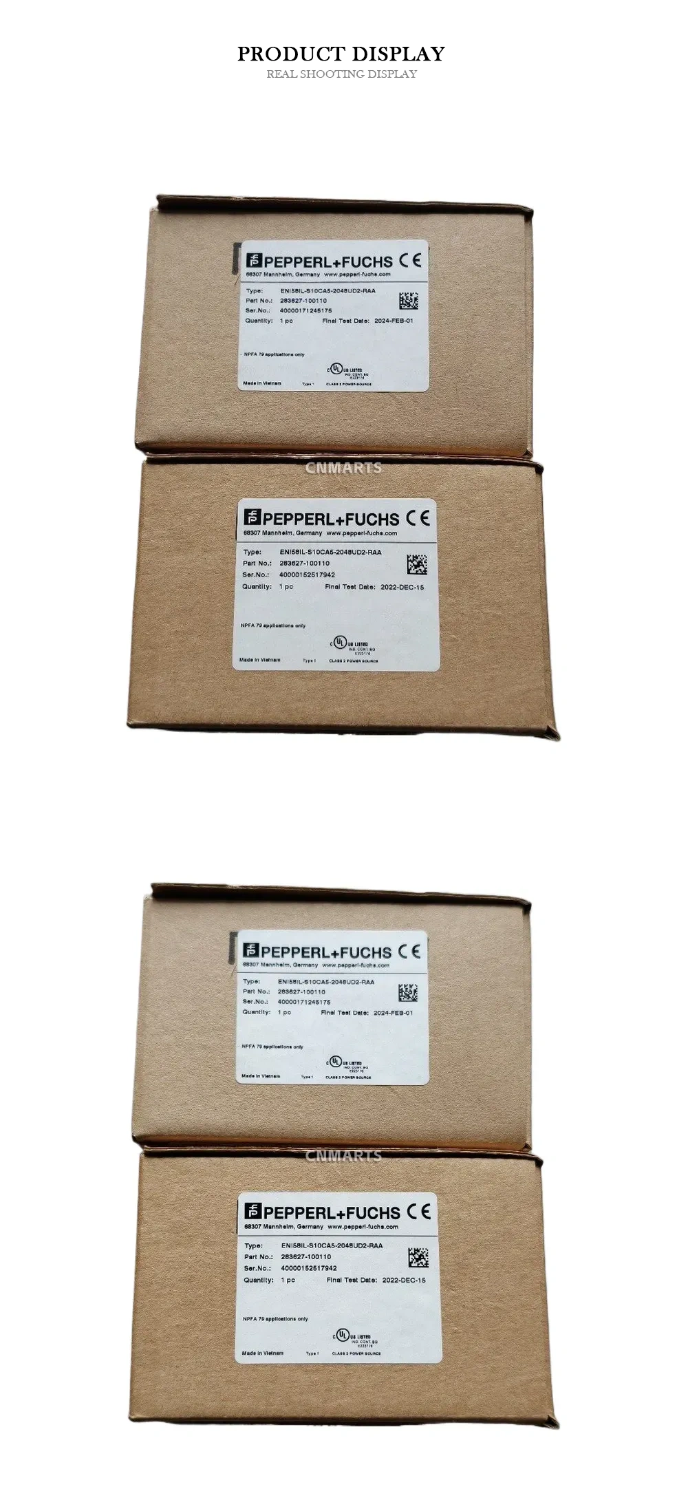 PEPPERL+FUCHS ENI58IL-S10CA5-2048UD2-RAA Incremental Rotary Encoder Description