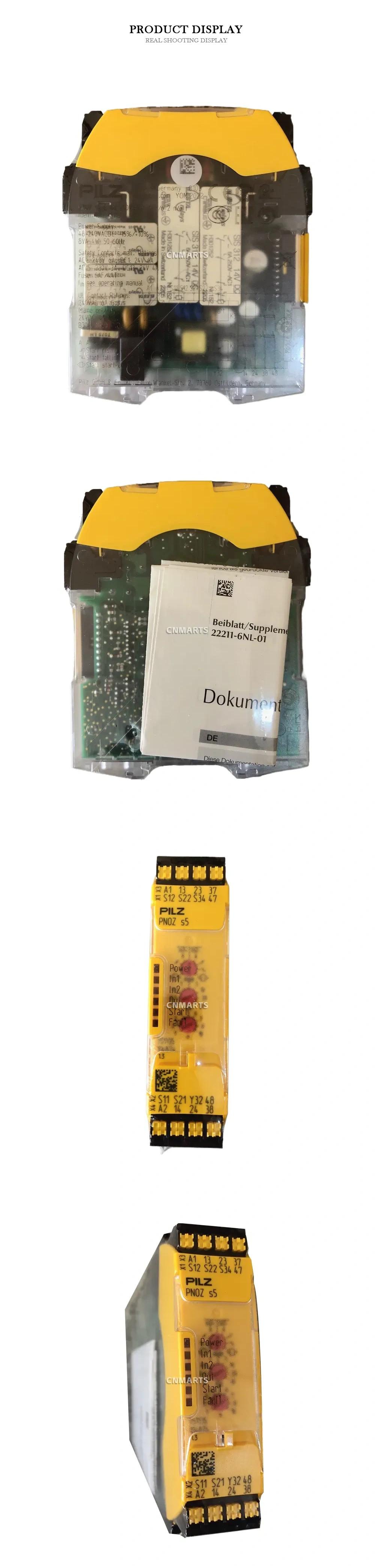 PILZ PNOZ s5 Safety Relay Description