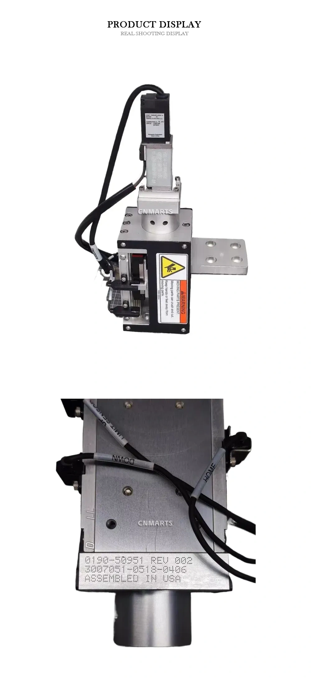 Panasonic 0190-50951 Z-Axis Motor Assembly Description