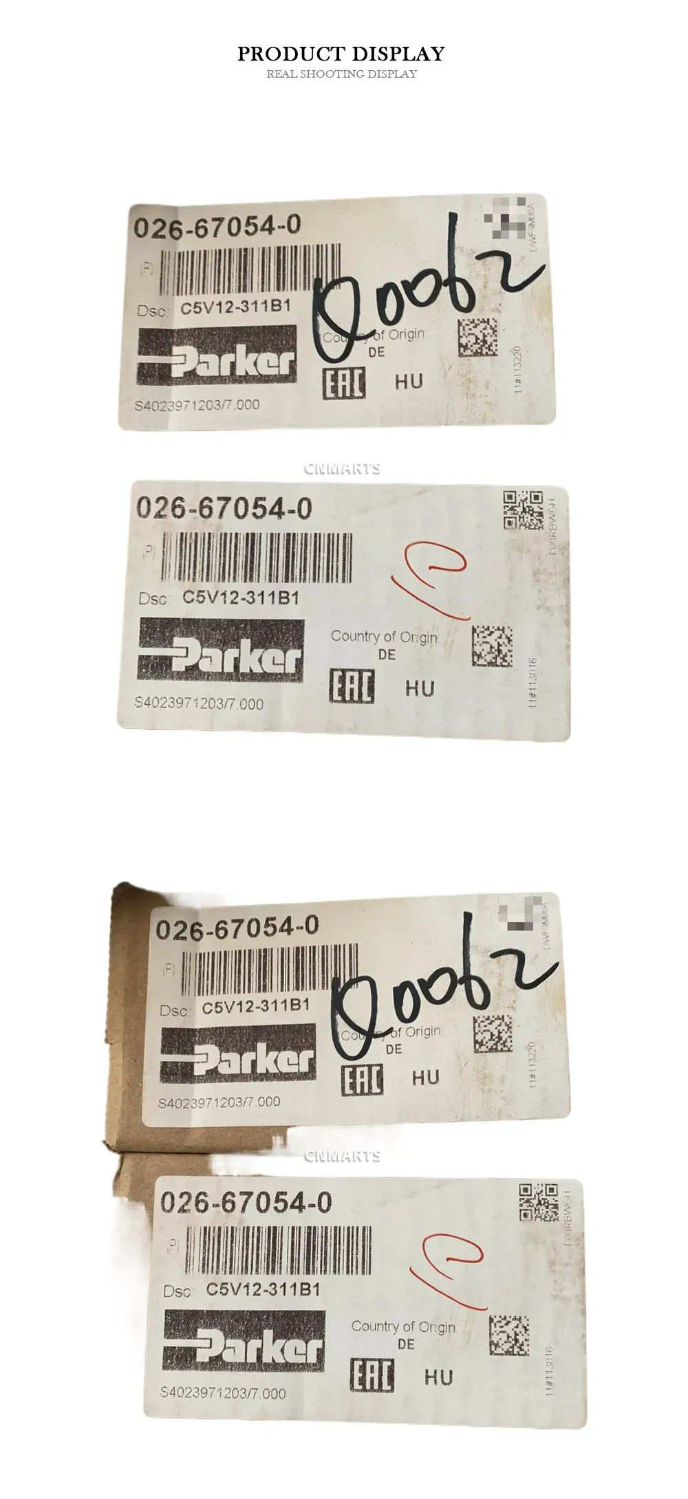 Parker C5V12-311B1 Pilot Operated Check Valve Description