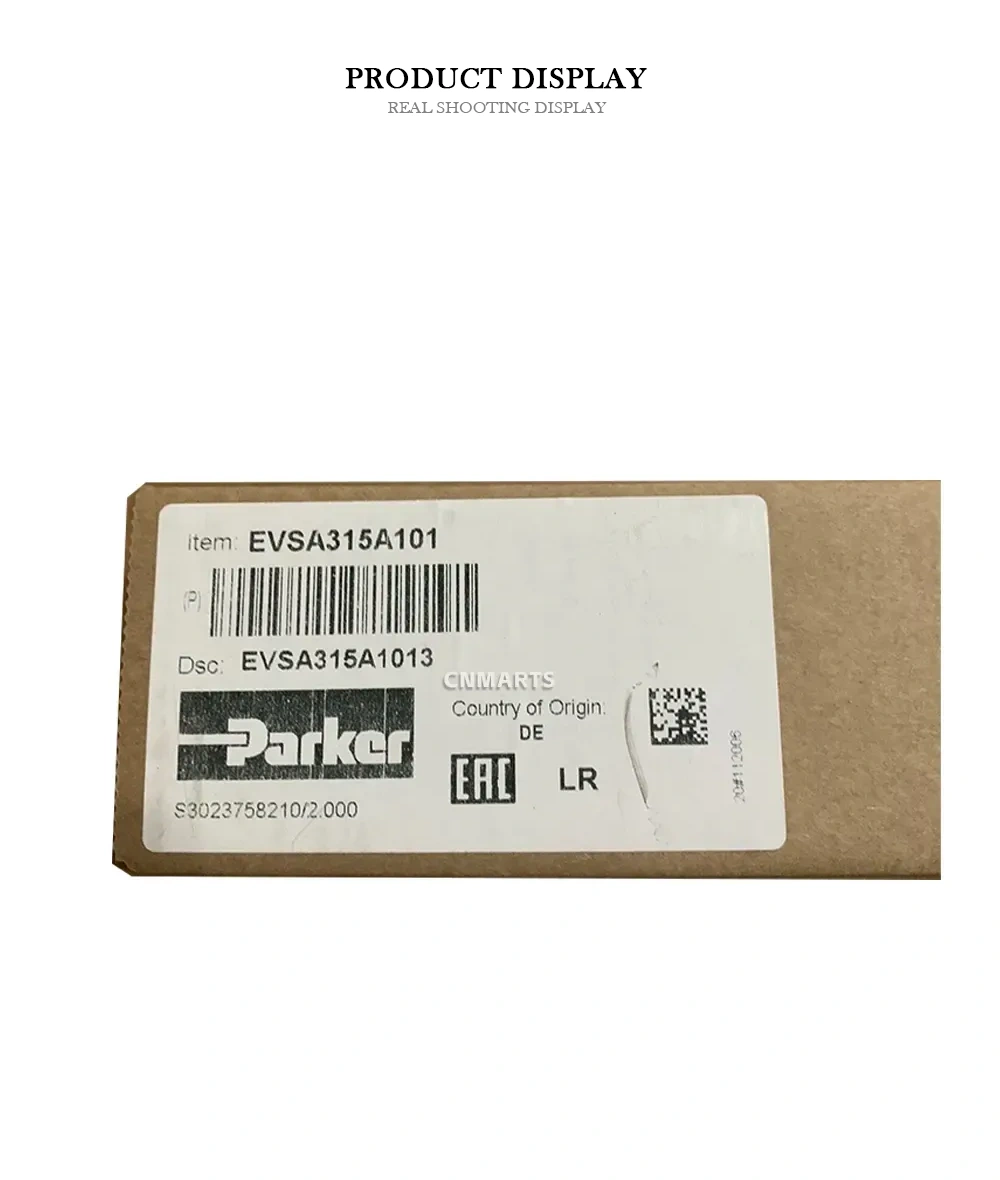 Parker EVSA315A101 Hydraulic Solenoid Valve Cartridge Description