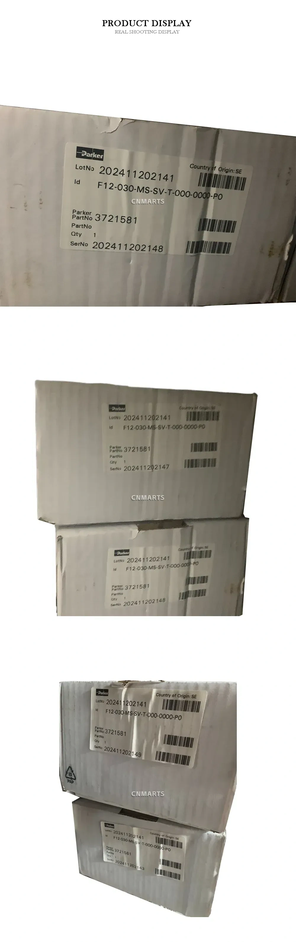 Parker F12-030-MS-SV-T-000-0000-P0 Hydraulic Motor Description