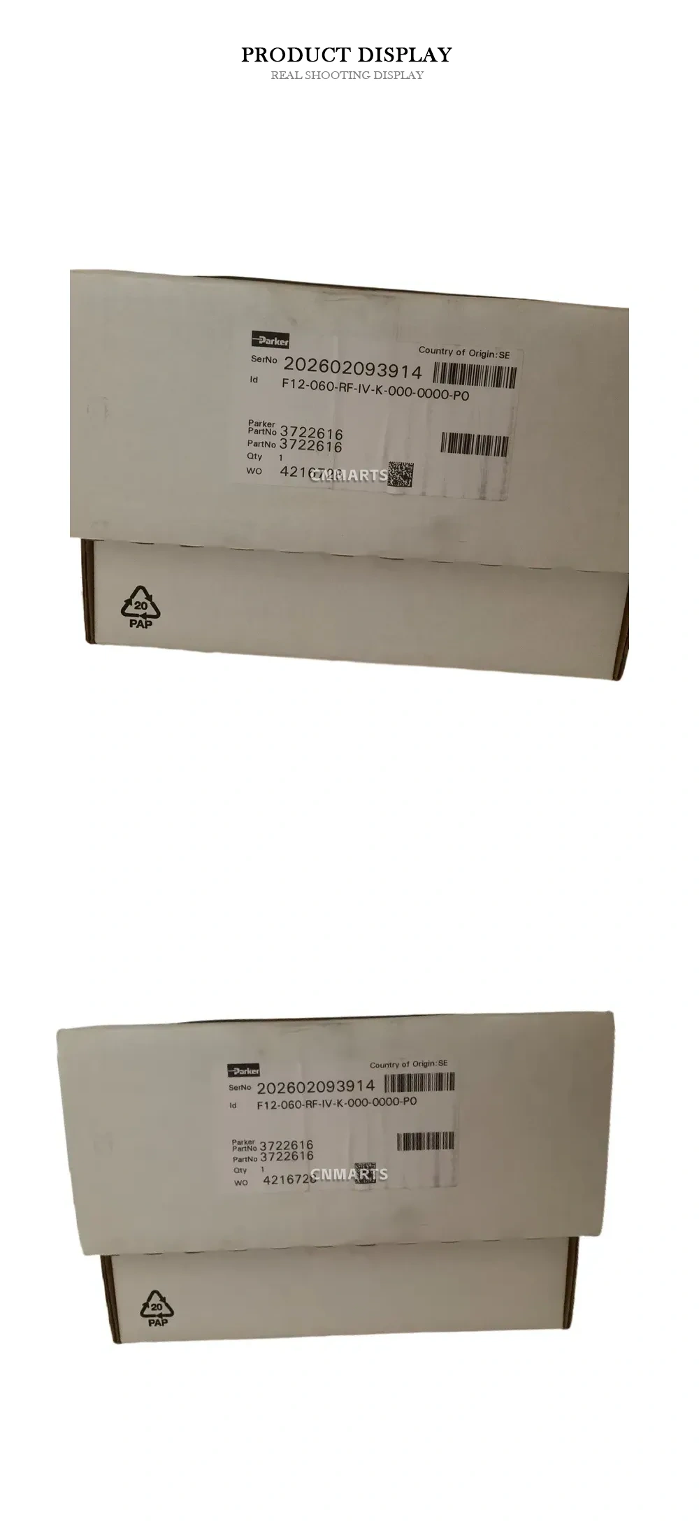 Parker F12-060-RF-IV-K-000-0000-P0 Hydraulic Motor Description