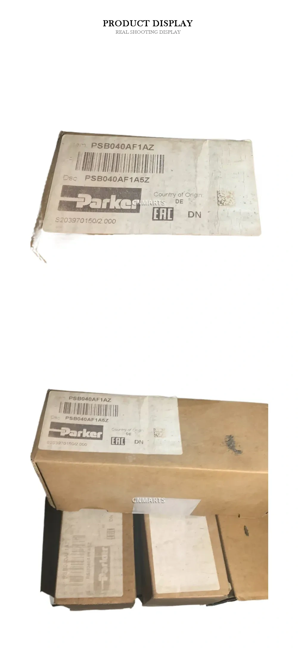 Parker PSB040AF1AZ Hydraulic Cartridge Valve Description