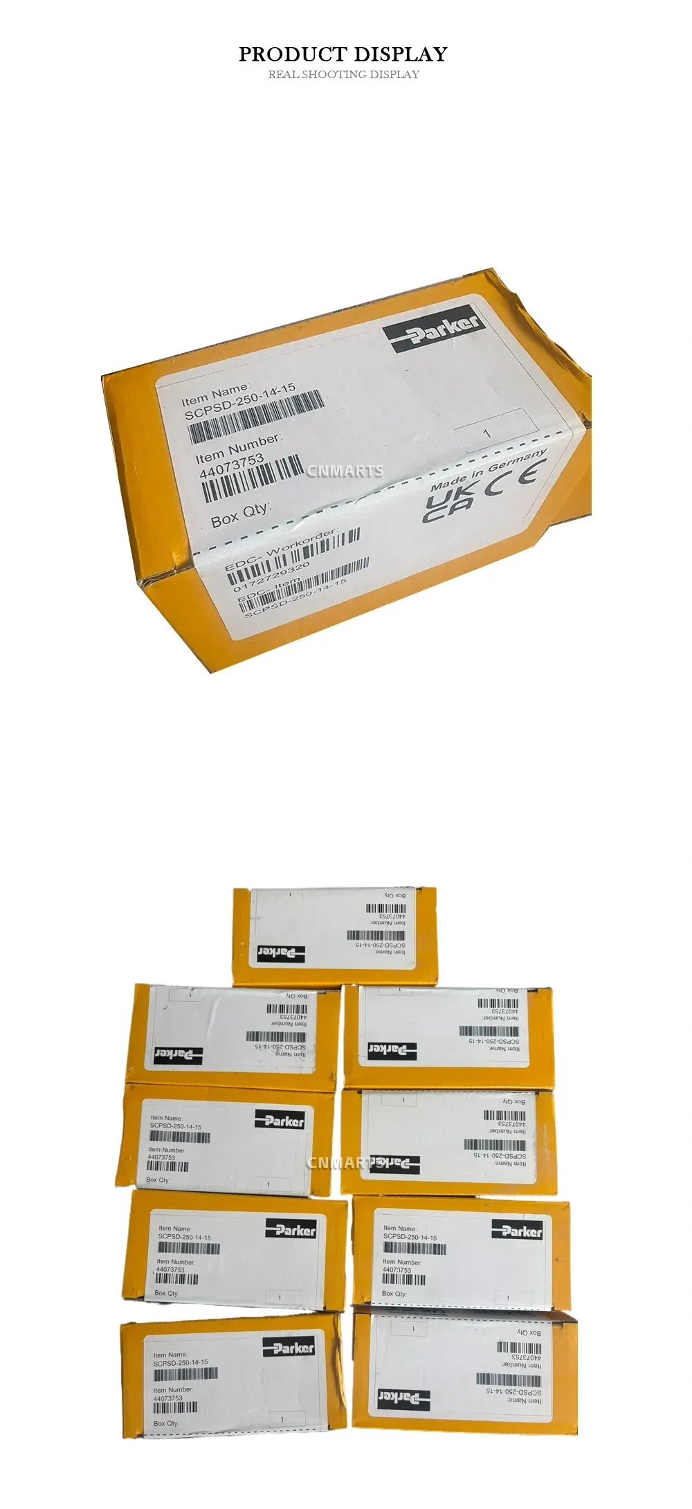 Parker SCPSD-250-14-15 Electronic Pressure Switch Description