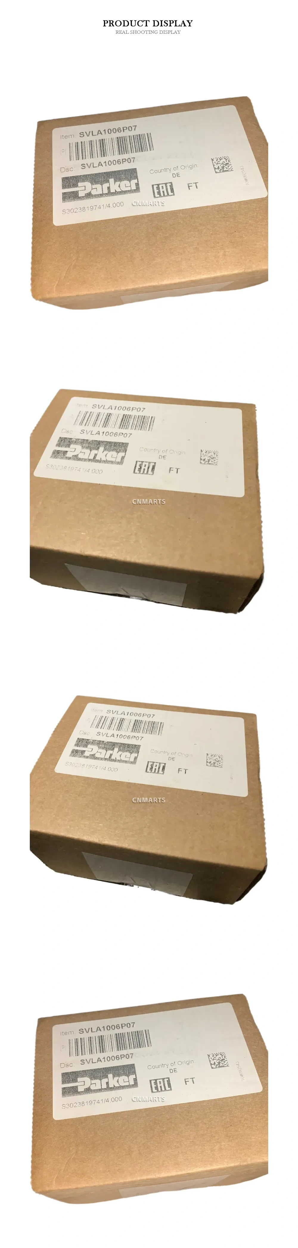 Parker SVLA1006P07 Solenoid Valve Description