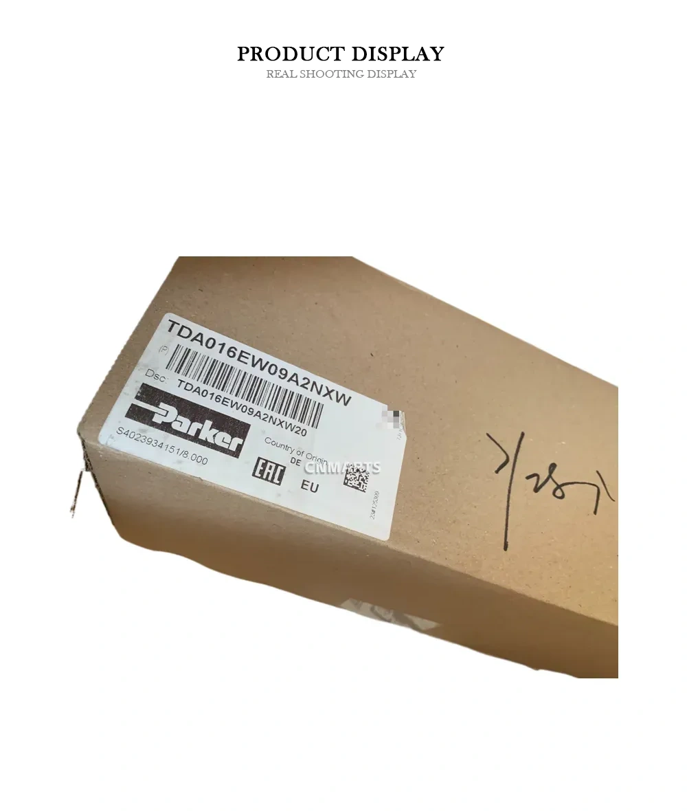 Parker TDA016EW09A2NXW Hydraulic Valve Description