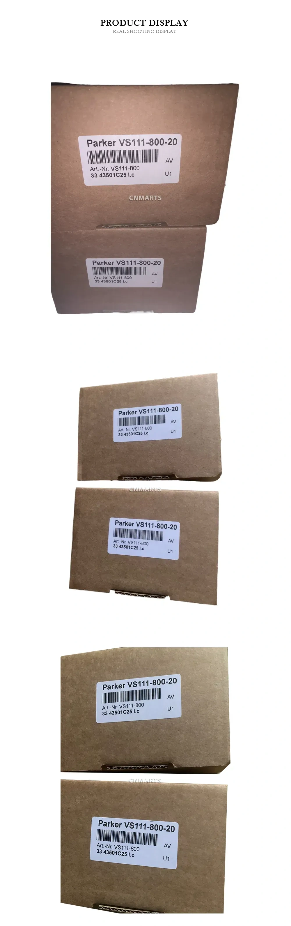 Parker VS111-800-20 Solenoid Valve Description