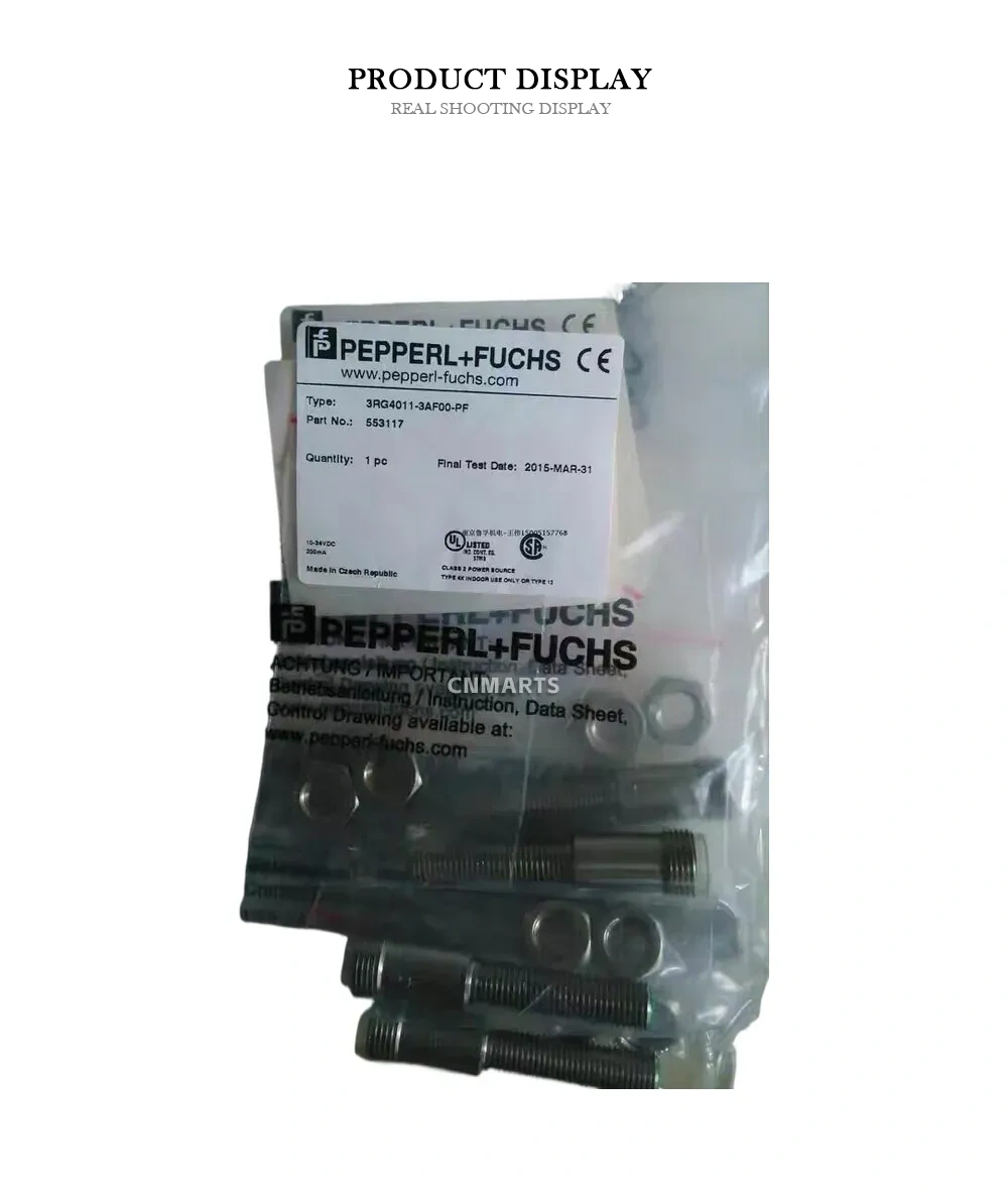 Pepperl+Fuchs 3RG4011-3AF00-PF Inductive Proximity Sensor Description