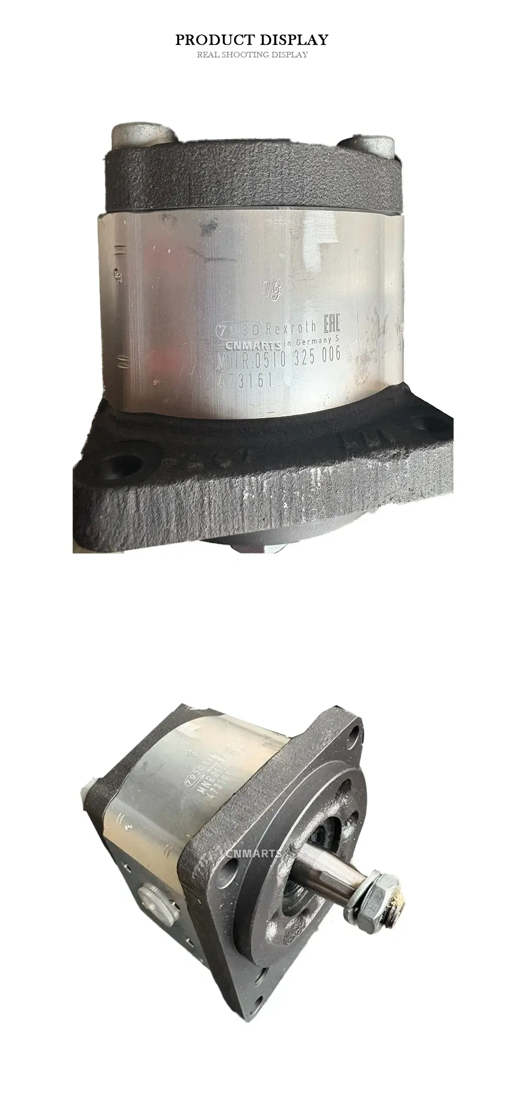 Rexroth 0510 325 006 Hydraulic Gear Pump Description