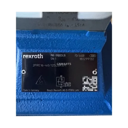 Rexroth 2FRE 16-40/125LBK4M Proportional Flow Control Valve