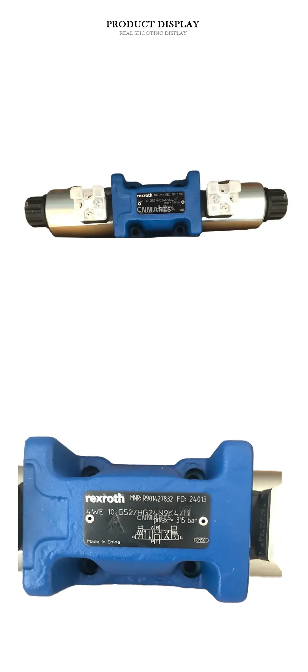 Rexroth 4WE 10 G52/HG24N9K4/M Directional Control Valve Description