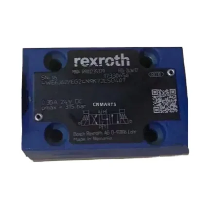 Rexroth 4WE6J62/EG24N9K72LS0407 (MNR: R901235379) Solenoid Operated Directional Control Valve