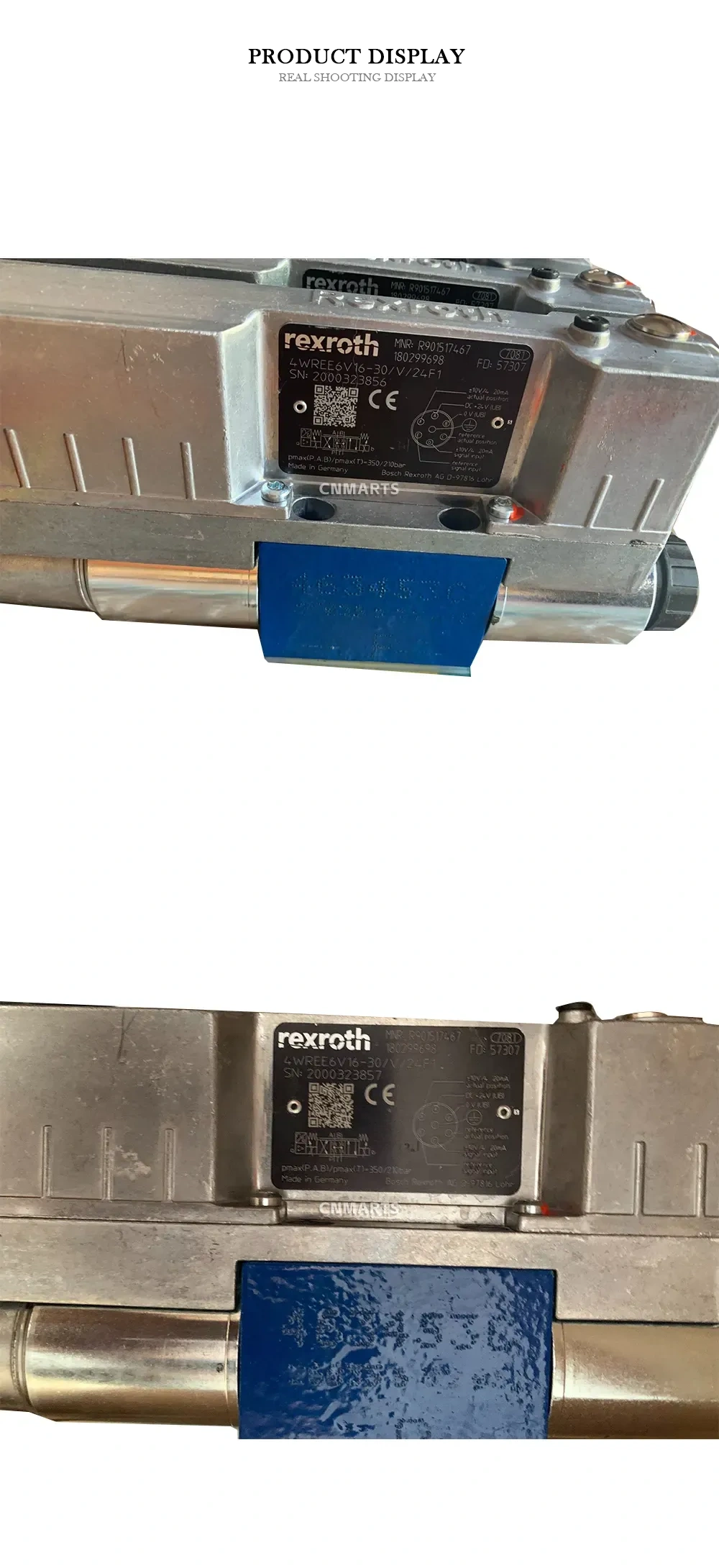 Rexroth 4WREE6V16-30/V/24F1 Proportional Directional Control Valve Description