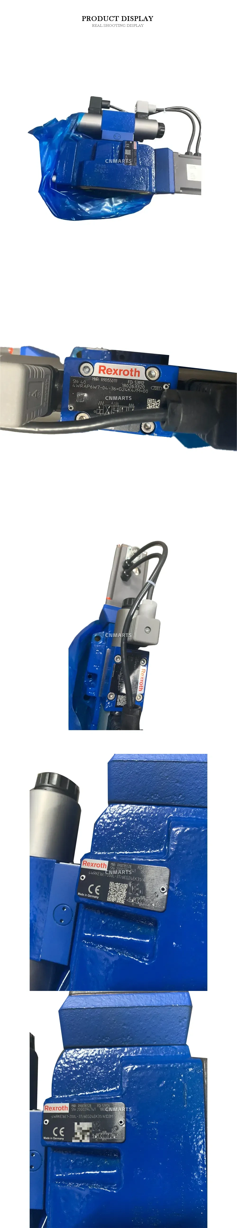 Rexroth 4WRKE16E1-200L-37/6EG24EK31/A1D3M Hydraulic Proportional Directional Control Valve Description