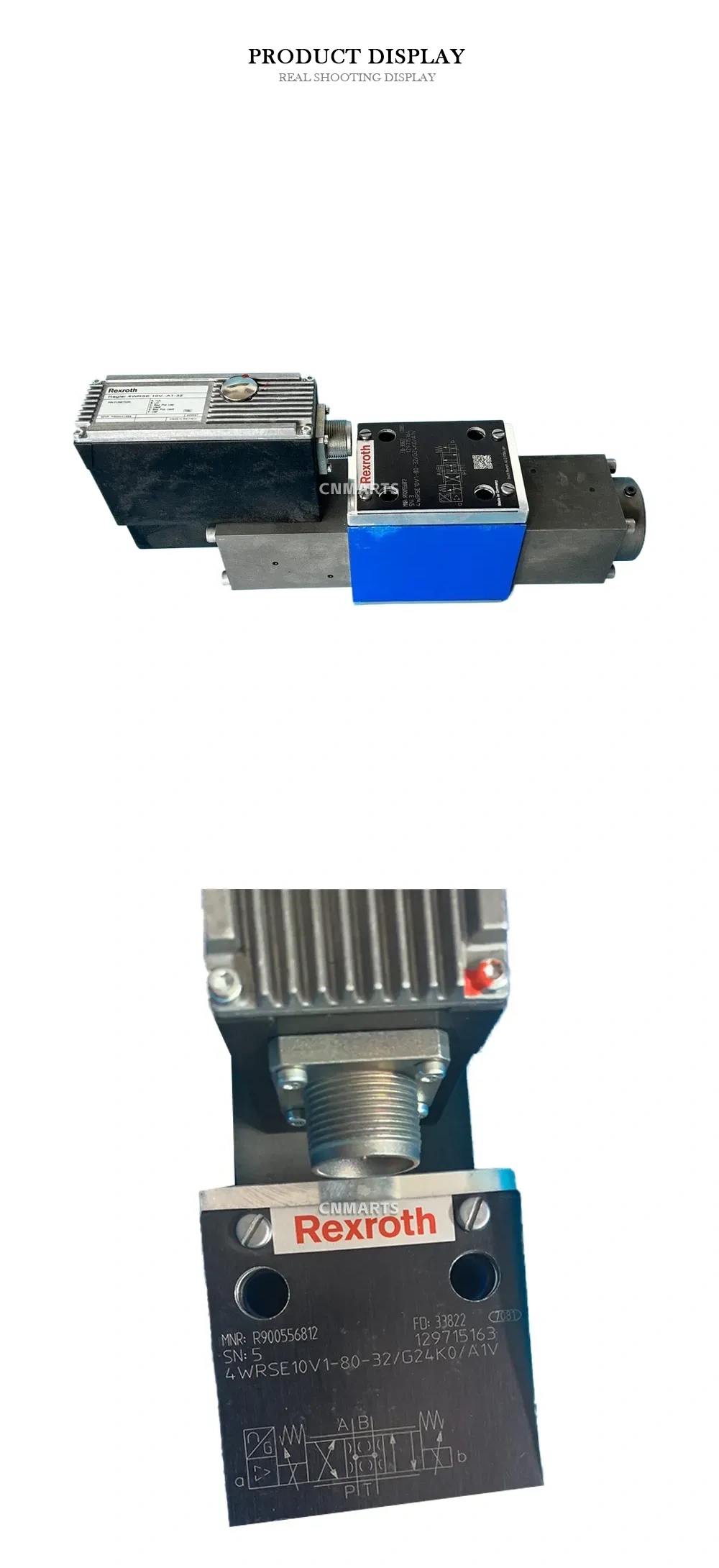 Rexroth 4WRSE10V1-80-32/G24K0/A1V Proportional Directional Control Valve Description
