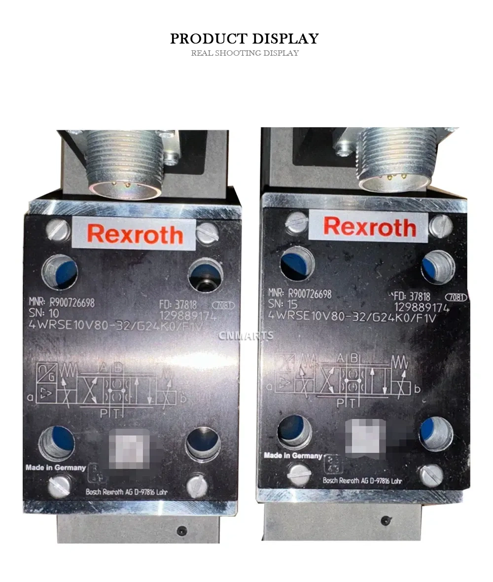 Rexroth 4WRSE10V80-32/G24K0/F1V Hydraulic Proportional Directional Control Valve Description