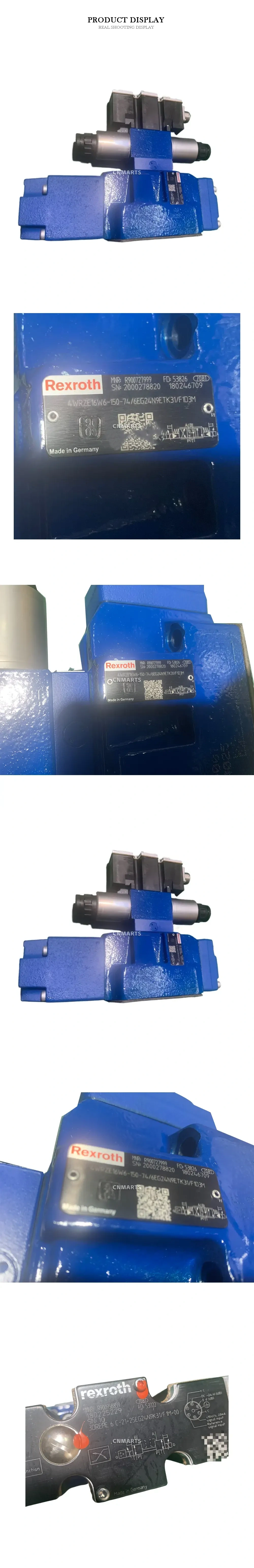 Rexroth 4WRZE 16 W6-150-74/6EG24N9ETK31/F1D3M Proportional Directional Control Valve Description