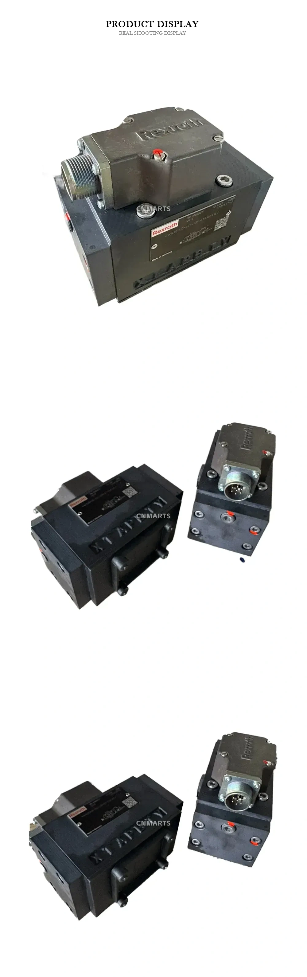Rexroth 4WS2EM10-52/45B11ET315K31EV Electro-hydraulic Servo Valve Description