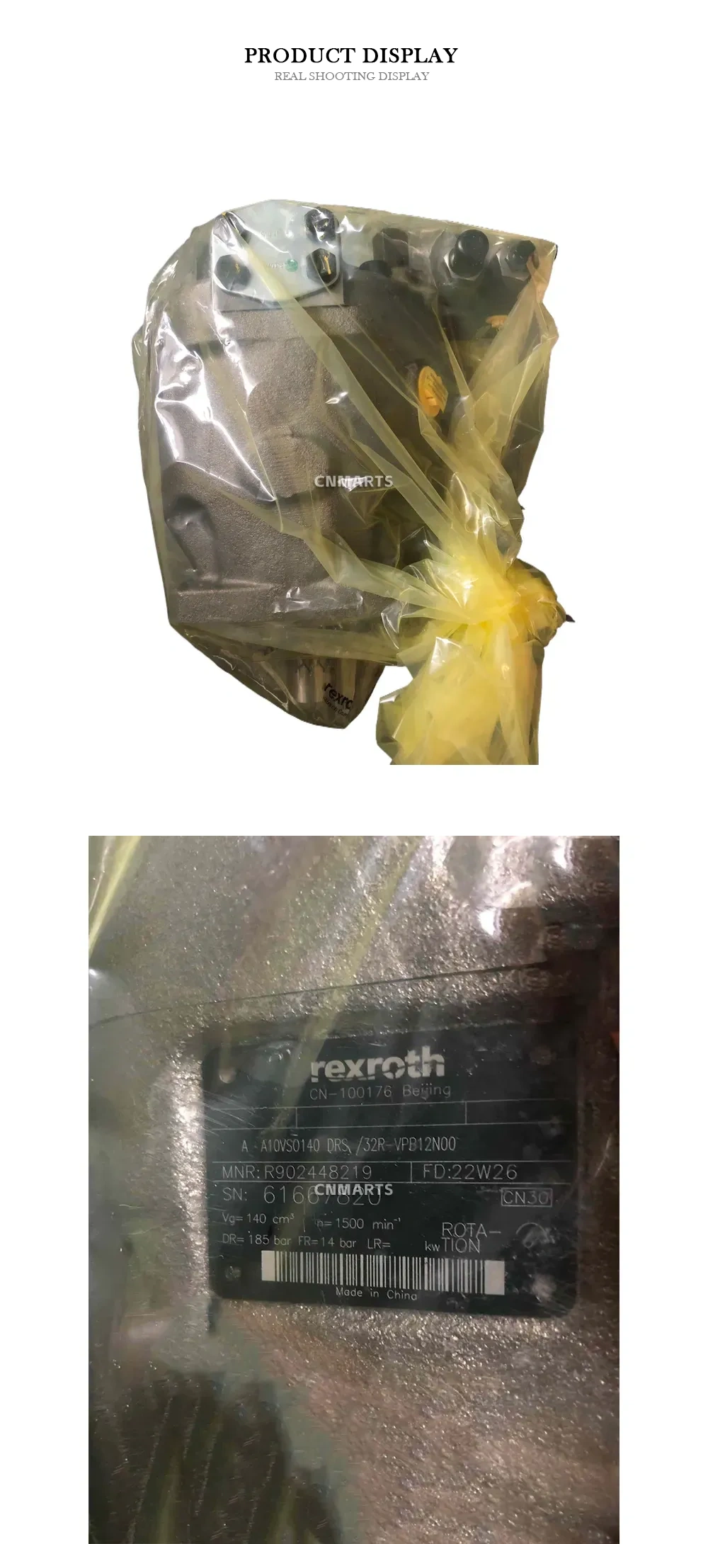 Rexroth A10VSO140 DRS /32R-VPB12N00 Axial Piston Variable Pump Description