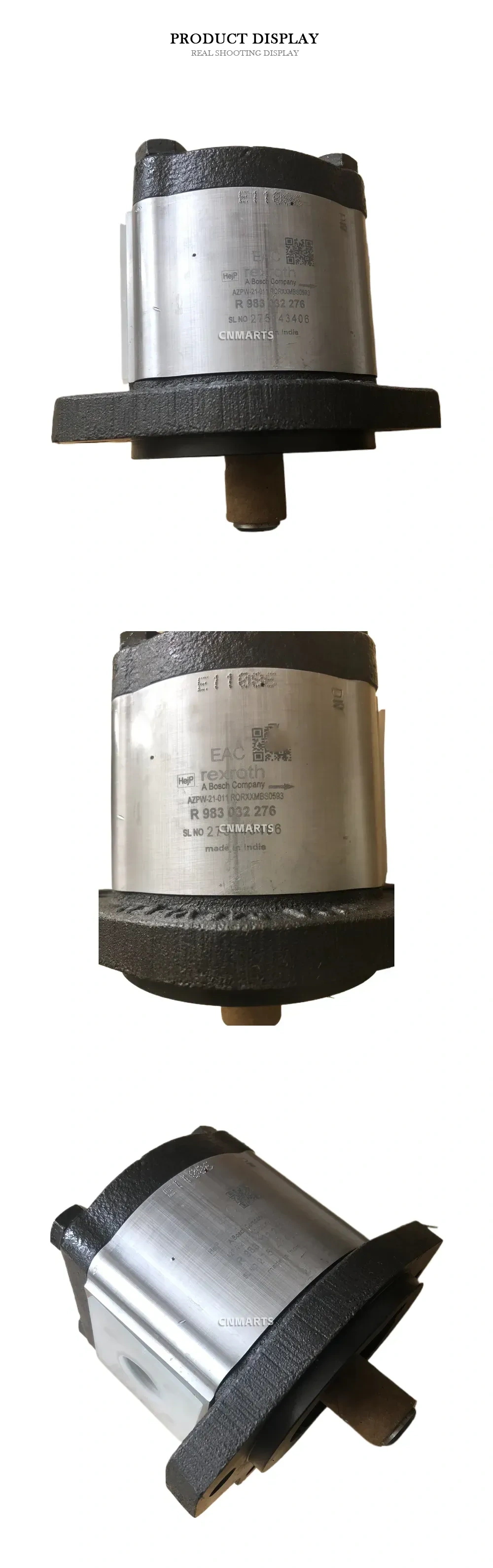 Rexroth AZPW-21-011 RQRXXMBS0593 External Gear Pump Description