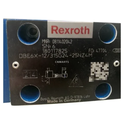 Rexroth DBE6X-12/315G24-25NZ4M Electro-hydraulic Pressure Reducing Valve