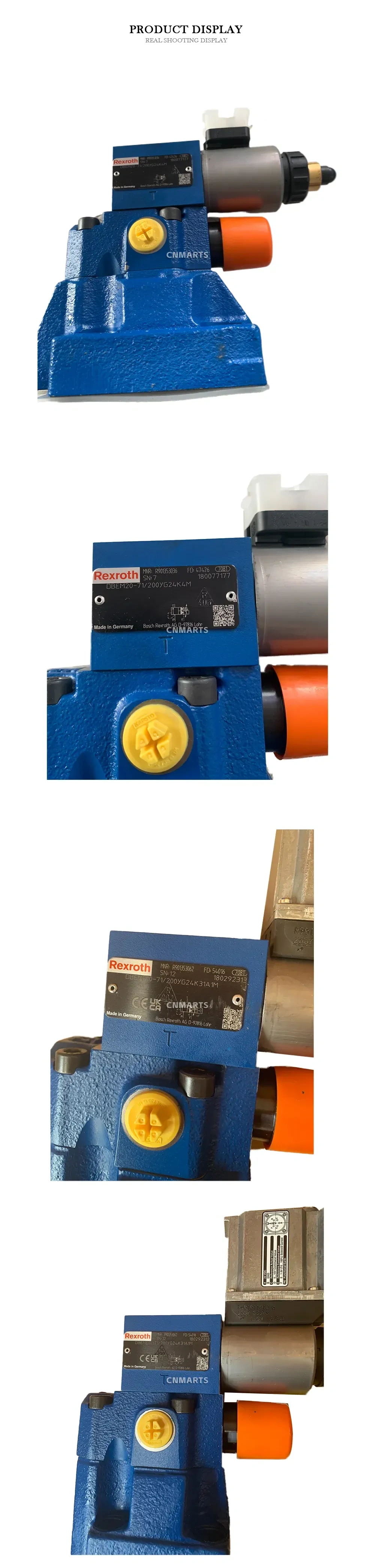 Rexroth DBEM20-71/200YG24K4M Hydraulic Pressure Reducing Valve Description